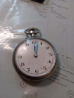 Montre Gousset Mécanique Ancienne Style N1914 - Occasion, Ne Fonctionne Pas
