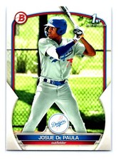 Josue De Paula 2023 Bowman Prospects 1st Rookie #BP-111 Los Angeles Dodgers