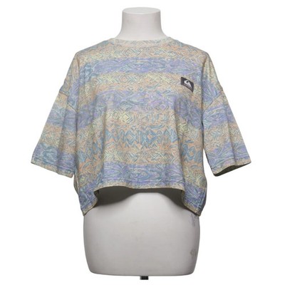 Quiksilver, T-shirt, Größe: XS, Gelb/Blau/Lila/Mehrfarbig, Baumwolle #ONl