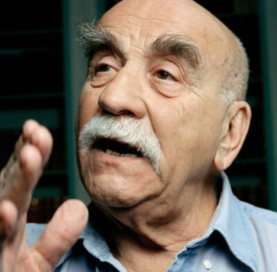 Warren Mitchell British actor 2003 Old Photo 1