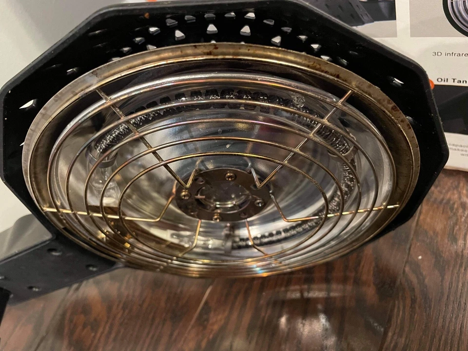 Parrilla infrarroja coreana para barbacoa Jiggle Jigler arte en el hogar inteligente estilo hierro fundido ¡FUNCIONA! Foto 3 de 4