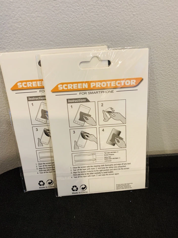 Genial Protector de Pantalla Naranja iPhone 5/5C/5S Ultra Transparente LOTE DE 2 Foto 2 de 2