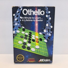 Othello (Nintendo NES, 1988) Cib Complete w/ Manual TESTED Authentic
