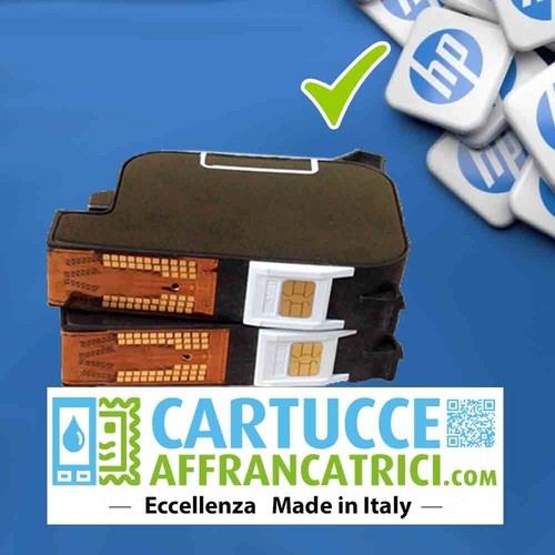 Set Cartucce HP 42ml XL Blu 58.0052.3026.00 PostBase 30,45,65/Q-econ Q2354A FP - Photo 2/5