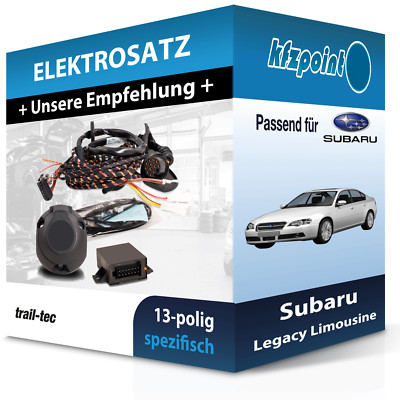 TRAIL-TEC E-Satz 13polig fahrzeugspezifisch passend für Subaru Legacy Limousine
