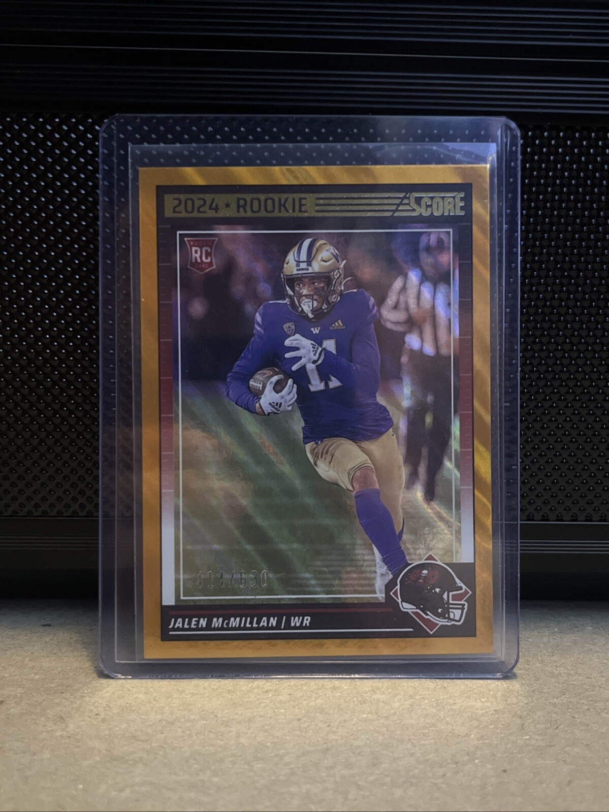 2024 Score Lava #380 Jalen McMillan RC /630