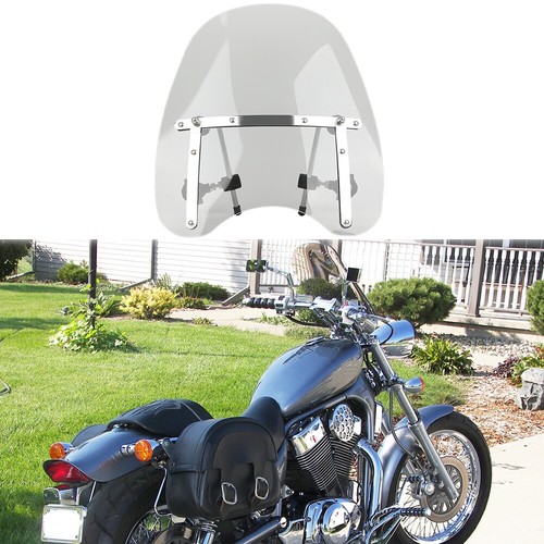 18"x16" Smoke Motorcycle Windshield Large For Suzuki Marauder 800 1600 VZ1600 E3 - 第 1/13 張圖片