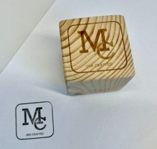 Personalized Custom Made 1" x 1" Rubber Stamps - Business Logo, Brand, Art