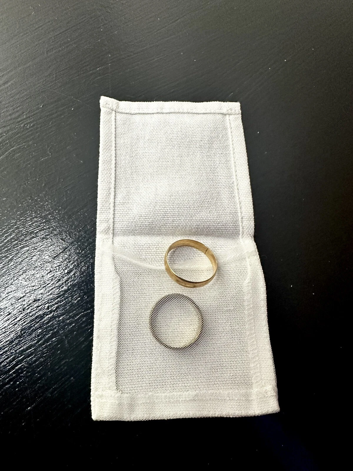 Christian Dior 1 X Sac de Rangement Bijoux Blanc, Taille 7,5