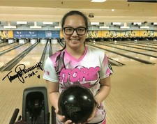 Tannya Roumimper PWBA Bowler Bowling Signed Autographed 8 x 10 Photo