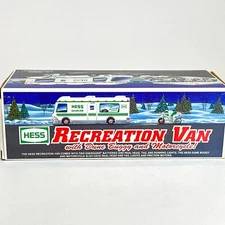 Hess Recreation Van with Dune Buggy Motorcycle Lights Friction Motors