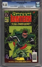 * Green LANTERN #50 CGC 9.8 1st Parallax Kyle Rayner! NEWSSTAND (1031050007) *