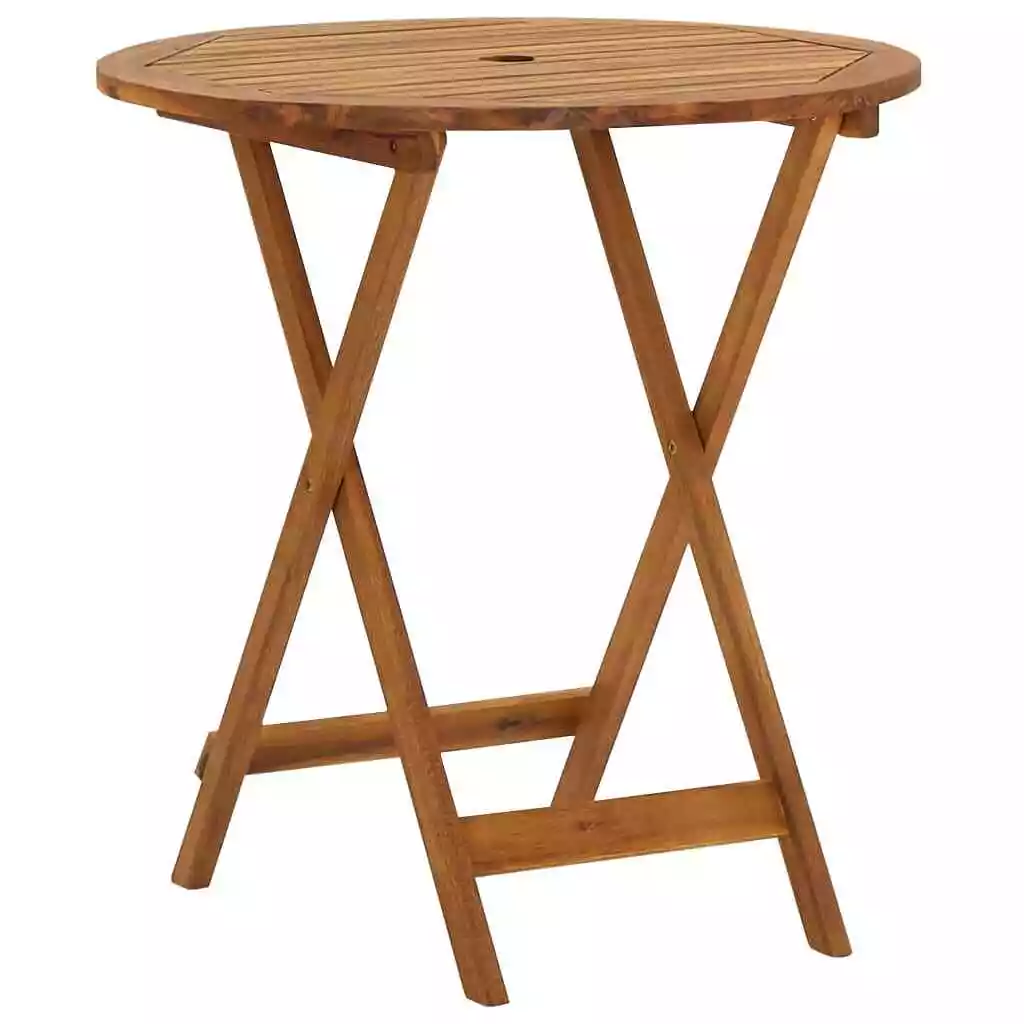 Small wooden folding cheap garden side table