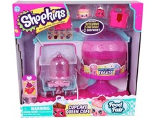 NEW Shopkins "Limited Edition" Cupcake Queen Cafe Food Fair Playset BNIB