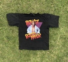 Rowdy Roddy Piper 1991 WCW WWE WWF Vintage Shirt Wrestling