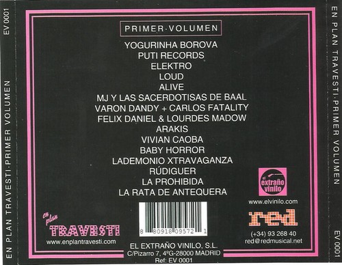 Various – En Plan Travesti - Primer Volumen - muy raro !!! - Imagen 2 de 2