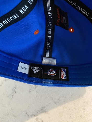 NBA Oklahoma City OKC Thunder Autograph Draft Cap Hat Jackson Ibaka Sefolosha - Picture 8 of 8