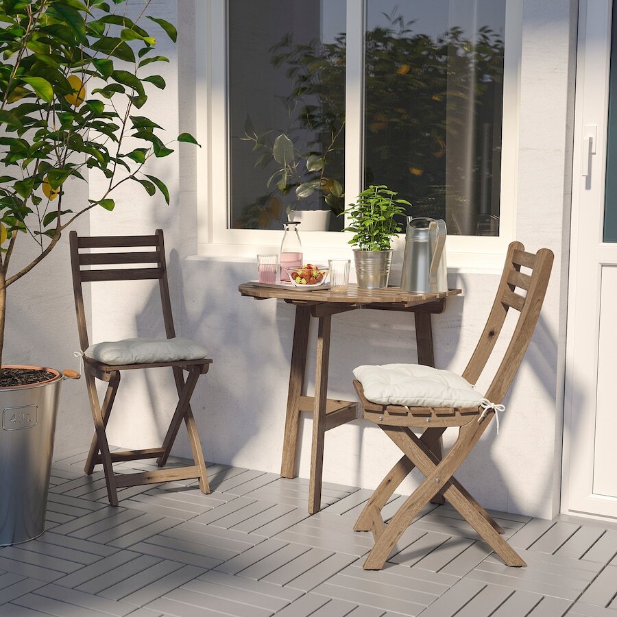 Fejan Table Ikea Folding Patio Set Outdoor Flip Chair Ikea IKEA