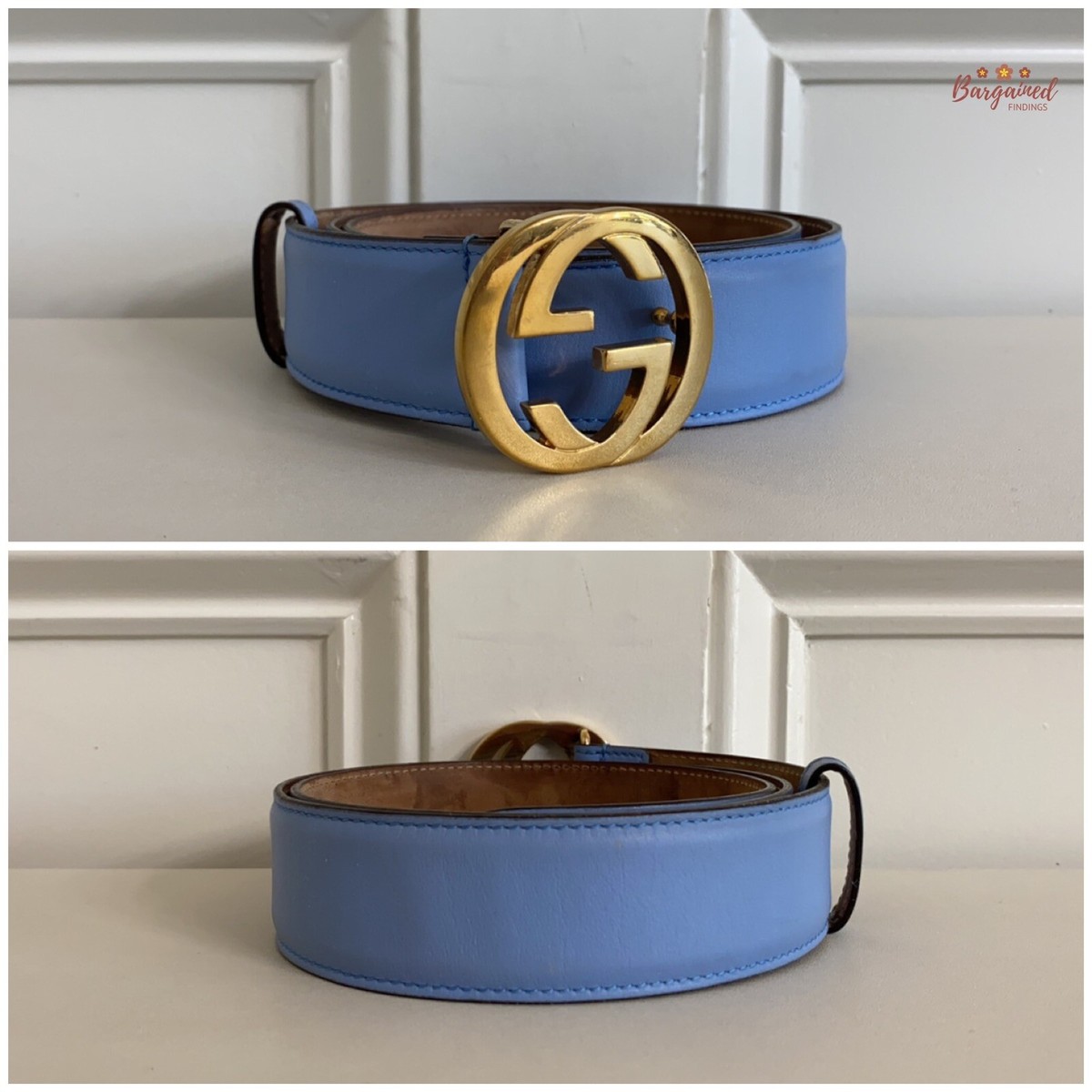 GUCCI ベルト　水色 楽天市場】【新品未使用品】【アパレル】GUCCI グッチ マイクロ