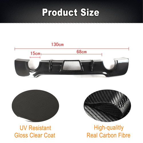 Carbon Diffusor Stoßstange Spoiler Heckansatz Für BMW 3er E92 E93 M Paket 08-11 - Bild 7 von 12