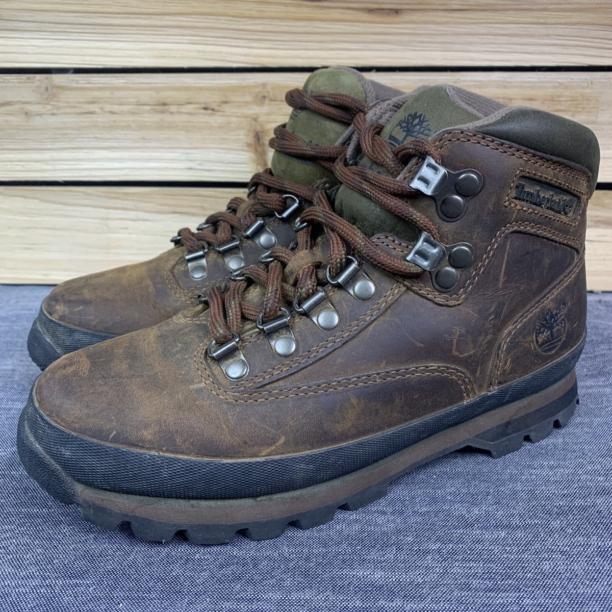 Timberland Euro Hiker Women's US M 95310 Leather Ankle Hiking