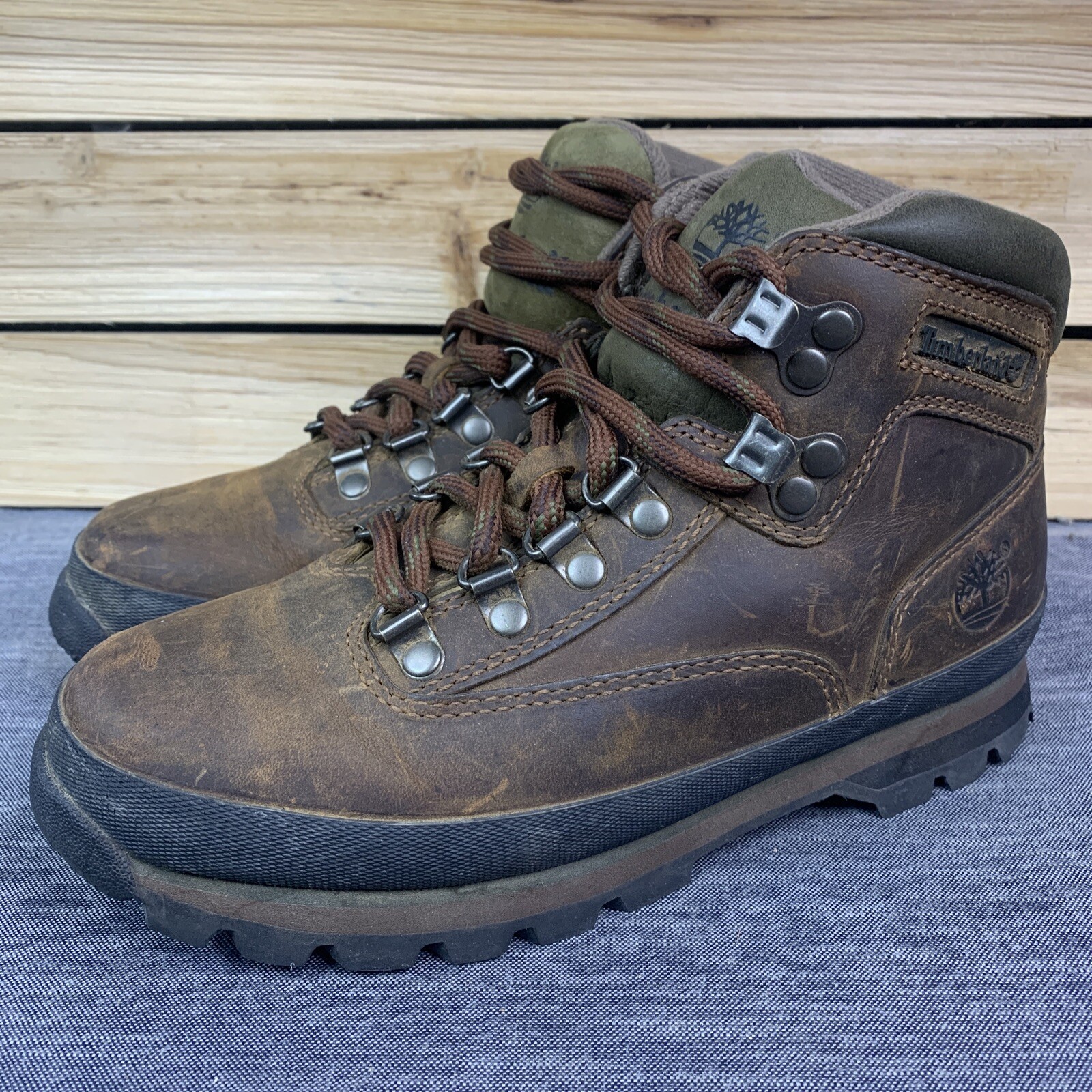 Timberland Euro Hiker Women's US M 95310 Leather Ankle Hiking