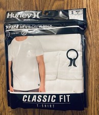 Hurley 3 Pack Men's Crew Neck Classic Fit T-Shirt Size S 36 New in Package