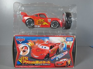 Used Takara Tomy Disney Cars Remote Control RC Lightning Mcqueen 15cm L 5.5cm H | eBay