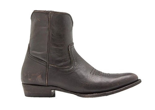 Bottes Frye Pour Enfant En Cuir Noir - Taille 12.5 US, Style Harnais, Trop Mignonnes !