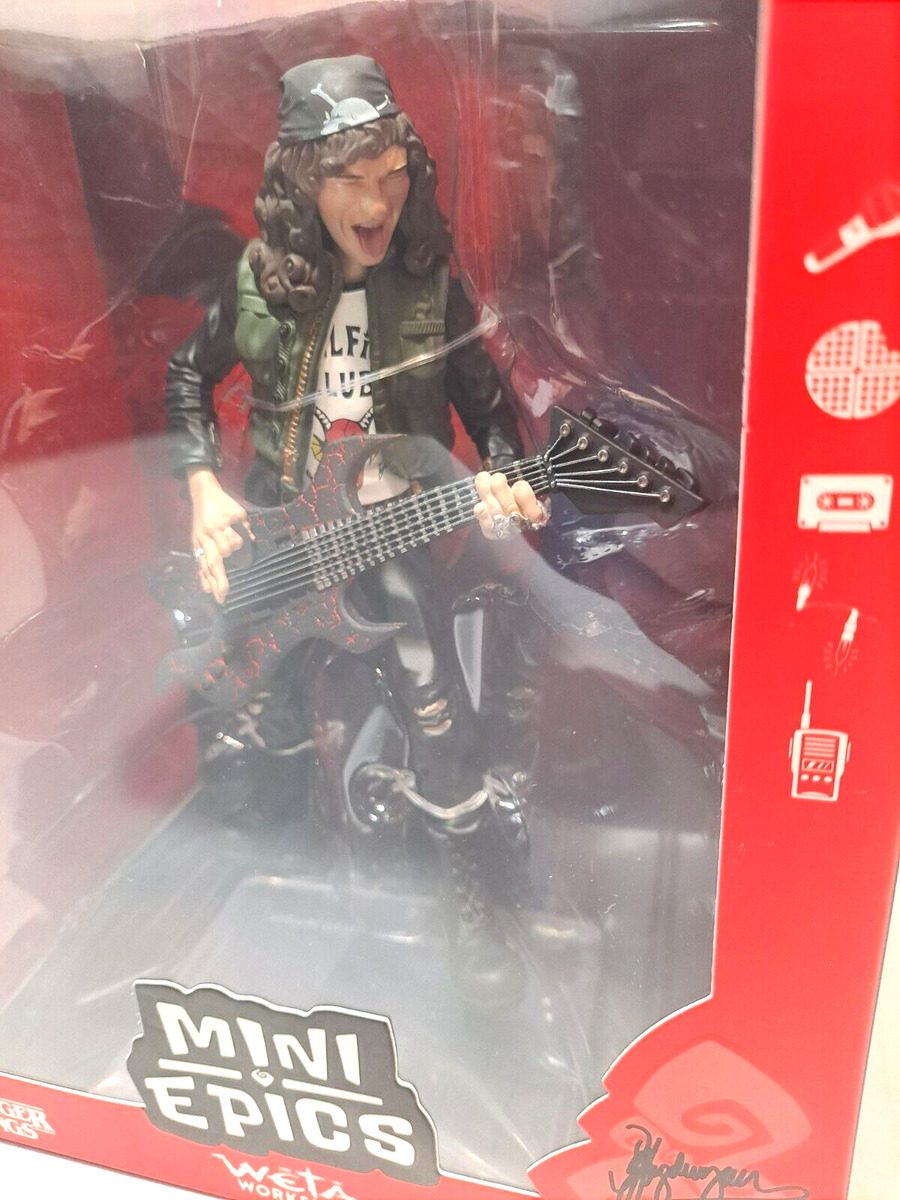 Mini Toy Eddie Munson Solo de Guitarra - Stranger Things 4