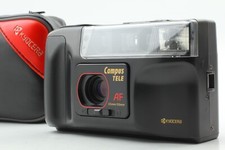   Rare  MINT IN Case Kyocera Yashica Campus TELE AF 35mm/55mm Point  Shoot  JP