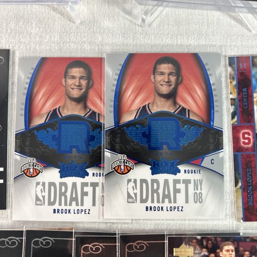 Brook Lopez Ultimate Lote W 08 09 Topps Treasury REFRACTOR Automático Novato RC UD - Imagen 10 de 16