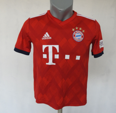 Bayern Munchen 2018 Home Jersey #5 Hummels Adidas Red Shirt Size