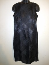 Danillo Open Sleeve Shift Dress Black Size 10