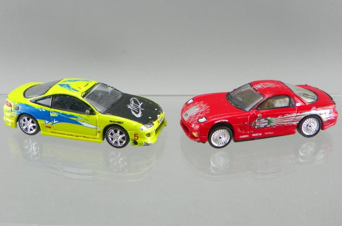 Racing Champions 2002 Diecast 1/64 Fast & Furious '95 Eclipse '93