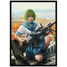 Lulu - Himeji Vantage Point - Anime - MTG Size - 100 Smooth Matte Card Sleeves