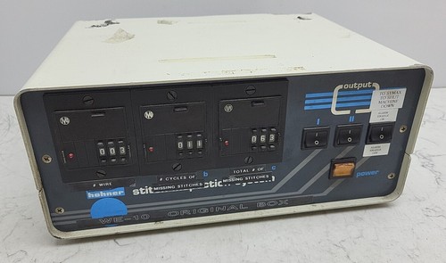 Hohner Stitch Inspection System Machine Module Stitching