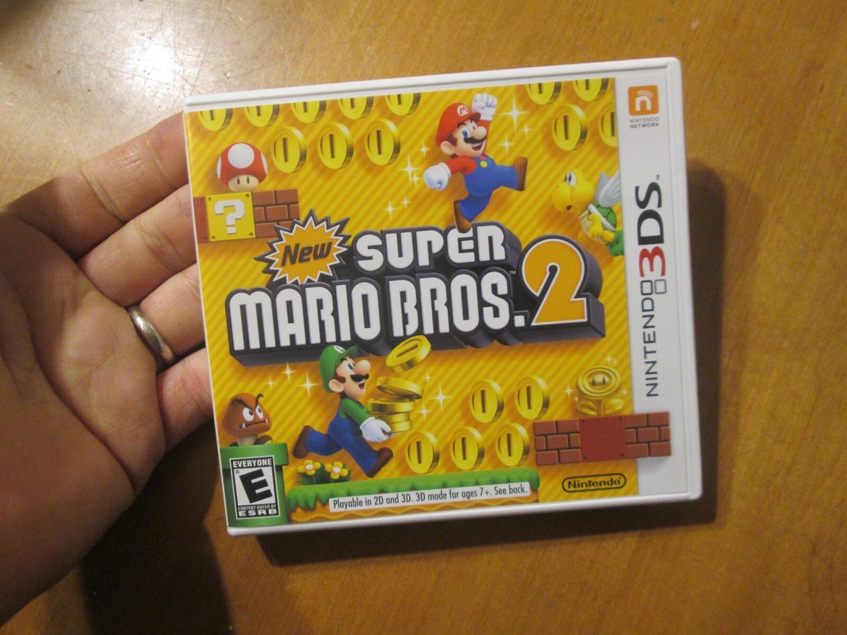 New Super Mario Bros. 2 Nintendo 3DS COMPLETE FIRST US EDITION