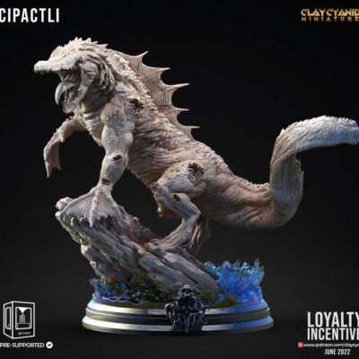 Cipactli by Clay Cyanide | D&D | DnD | Pathfinder | Print on Demand