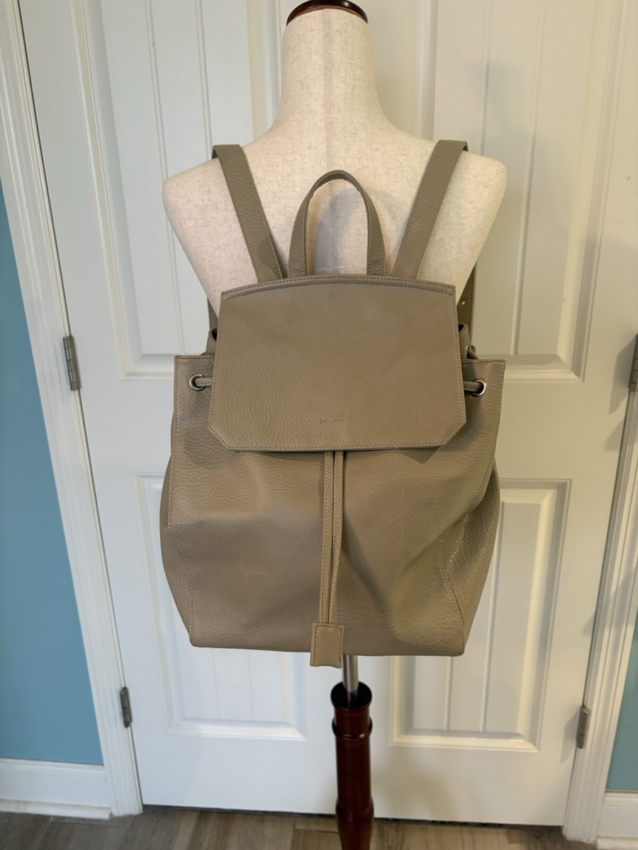 Matt Nat Vegan Handbag Mumbai Med Backpack