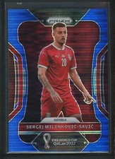 Sergej Milinkovic Savic 2022 21/49 Panini Prizm Copa Mundial de la FIFA Qatar Breakaway