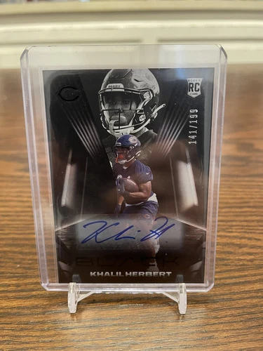 2021 Panini Black Khalil Herbert Auto /199