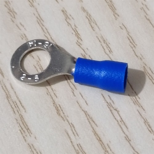 50pcs 16-14AWG Wire Connectors 1/4" Ring Insulated Quick Splice Terminals Crimp - Picture 4 of 11