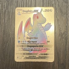 Pokémon Dragonite GX Black Star Promo Holo SM156 SM Rare Pokémon TCG Card