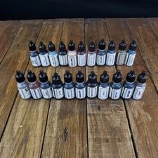 Lot of 22 Memories Stamp Pad Acid Free Smudge Resistant Ink Bottles