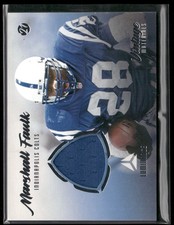 2021 Panini Luminance #VM-MF Marshall Faulk Vintage Materials