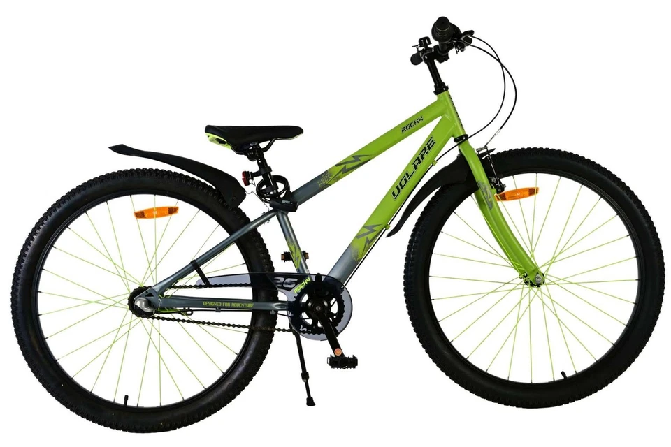 Volare Rocky Kinderfahrrad - 26 Zoll - Grün - Mit Shimano Nexus 3 Gängen