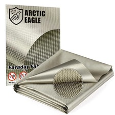 Faraday Fabric - Faraday Cloth for EMP Shield and Faraday Cage 43" X 118"