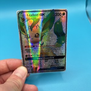 leafeon gx pokemon card value Shiny once during your turn (before your attack) Pokemon Sun & Moon Promo