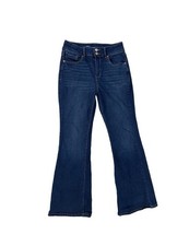 No Boundaries Juniors Double Button Flare Jeans